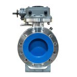 API/ASME DN200 PN40 Hard Seal Ball Valve F304 Stainless Steel Flanged Pneumatic Fixed Ball Valve