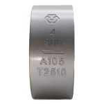 API/ASME DN100 Class 300 High-Pressure A105 Dual-Disc Wafer Hard Seal Check Valve