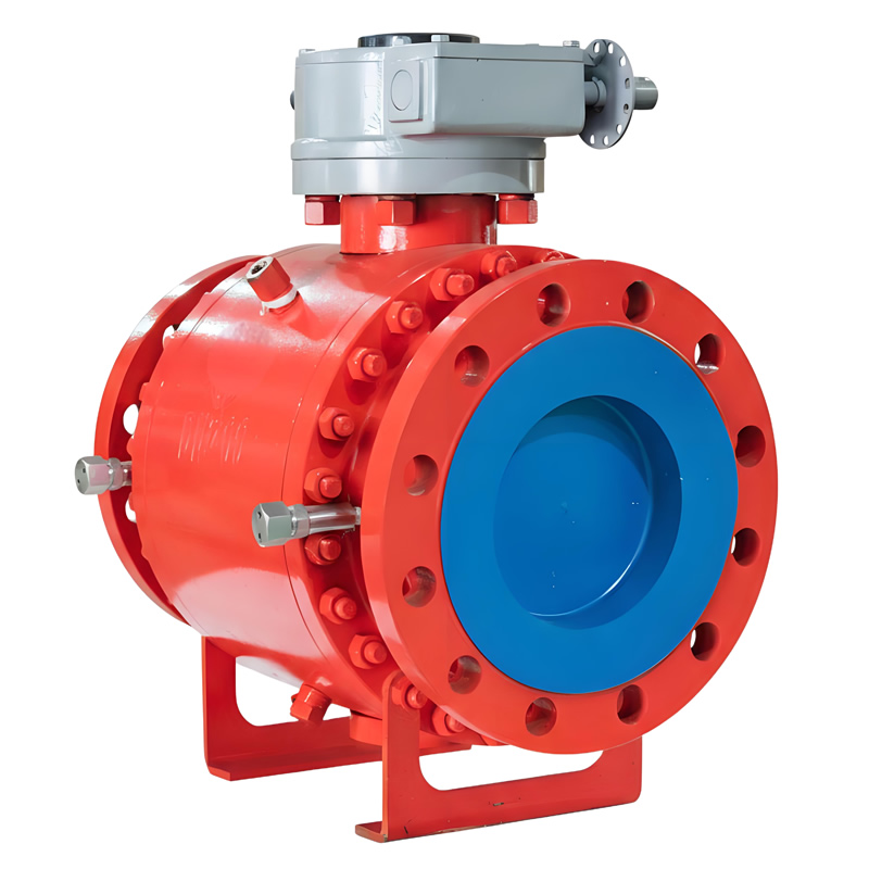 API 608/ASME DN200 PN40 High-Pressure A105 Carbon Steel Flanged Fixed Ball Valve