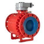 API 608/ASME DN200 PN40 High-Pressure A105 Carbon Steel Flanged Fixed Ball Valve