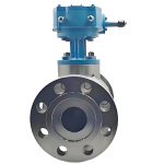 High Temperature/Pressure 304 Stainless Steel Resistant Manual Power Forged Three Piece Flanged Floating Ball Valve