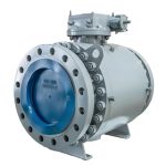 API 6D/608 High-Pressure DN350 Class150-600 Trunnion Mounted Flanged Carbon Steel Ball Valve