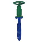 DN175 PN10 Aluminum Bronze Disc with Rubber Lining, Soft-Seal DI Lug-Type Flanged Midline Butterfly Valve