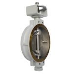 API609 DN500 150LB WCB SS316 Wafer Type NBR Soft Seal Double Offset Butterfly Valve