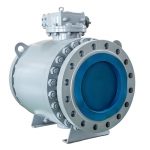 API 6D/608 High-Pressure DN350 Class150-600 Trunnion Mounted Flanged Carbon Steel Ball Valve