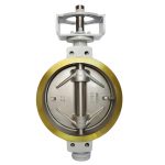 API609 DN500 150LB WCB SS316 Wafer Type NBR Soft Seal Double Offset Butterfly Valve