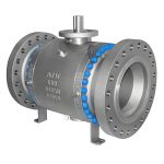 API 6D/608 ASME Class 600 High-Pressure A105N Trunnion Mounted Flange Ball Valve