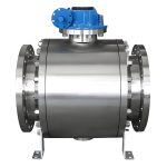 API6D API607 ASME CE DN300 600LB Stainless Steel SS316/SS304 3PC Flange Trunnion Mounted Fire-Safe Ball Valve for Oil & Gas Petrochemical Applications