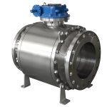 API6D API607 ASME CE DN300 600LB Stainless Steel SS316/SS304 3PC Flange Trunnion Mounted Fire-Safe Ball Valve for Oil & Gas Petrochemical Applications