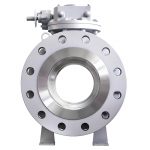 API 6D API 609 ASME CE DN15-DN300 150lb-2500lb Forged Steel A105 Full Port 3PC Flange Trunnion Mounted Ball Valve with Fire-Safe & Anti-Static Design