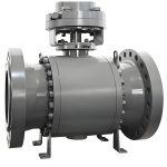 API 6D API 608 ASME CE DN300 600LB Carbon/Stainless Steel F316/WCB 3PC Fire-Safe Flanged Pneumatic Trunnion Mounted Ball Valve