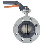 API 609 ASME B16.34 CE Certified DN80 PN16 WCB Carbon Steel Body SS304 Disc EPDM Soft Seal Flange Center-Line Butterfly Valve