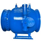 API 600 CE DN1500 PN6 QT450 Ductile Iron Body Stainless Steel Seat Flanged Connection Electric Actuated Control valves