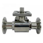 API 608 ASME B16.34 CE Certified DN15-DN100 PN10-PN25 SS304/316 Forged 3-Way Ball Valve