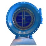 API 600 CE DN1500 PN6 QT450 Ductile Iron Body Stainless Steel Seat Flanged Connection Electric Actuated Control valves