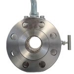 API 609 ASME CE DN50 300LB F316 Stainless Steel Body PEEK Soft Seated Flanged Connection Manual Operated DBB Double Block and Bleed Ball Valve