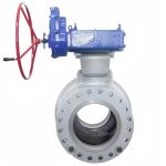 API 608 ASME B16.34 CE PED 2014/68/EU Certified DN150-DN1400 PN10-PN64 Class 150-400 WCB/CF8 Fixed Trunnion Mounted Metal Hard Seal Ball Valve