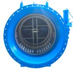 API 600 CE DN1500 PN6 QT450 Ductile Iron Body Stainless Steel Seat Flanged Connection Electric Actuated Control valves