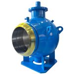 API 6D ASME B16.34 CE DN400 PN80 LF2 Carbon Steel Body 321 Stainless Steel Ball Full Welded Manual Light Stem Hard Seated Ball Valve