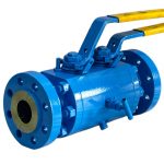 API 6D ASME B16.34 CE 2” 600LB A105 Carbon Steel Body DEVLON Soft Seated RF Flanged Connection Manual Handle DBB Double Block and Bleed Ball Valve