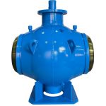 API 6D ASME B16.34 CE DN400 PN80 LF2 Carbon Steel Body 321 Stainless Steel Ball Full Welded Manual Light Stem Hard Seated Ball Valve