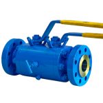 API 6D ASME B16.34 CE 2” 600LB A105 Carbon Steel Body DEVLON Soft Seated RF Flanged Connection Manual Handle DBB Double Block and Bleed Ball Valve