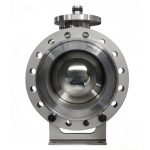 API 6D ANSI CLASS300 CE NACE MR0175 DN300 CF8/CF8M Stainless Steel 2PC Flanged Trunnion Mounted Ball Valve