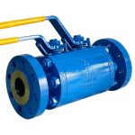 API 6D ASME B16.34 CE 2” 600LB A105 Carbon Steel Body DEVLON Soft Seated RF Flanged Connection Manual Handle DBB Double Block and Bleed Ball Valve