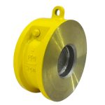API 609 ASME B16.34 CE DN100 150LB WCB Body Cr13 Seat Wafer Type Metal Hard Seal Single Plate Check Valve