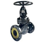API 602 ASME B16.34 GB/T 12235 CE DN65 PN25 WCB Flanged Cast Carbon Steel Manual Handwheel Operated, with F6a Stem & LNT+13Cr Globe Valve